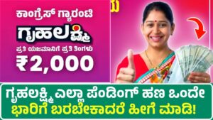 Gruhalkshmi Yojana is a scheme of Karnataka State Government.